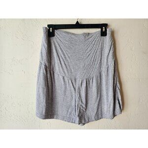 Joyaria Women's Maternity Lounge Shorts Vicose Large